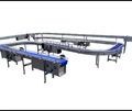 Conveyor System using MatTop Chain